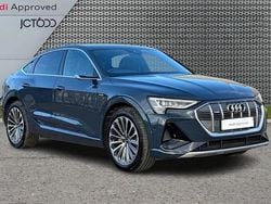 Blue Used 2022 Audi e-tron S-Line SUV | £26,425 (Expensive)