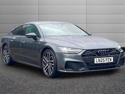 Daytona grey Used 2025 Audi A7 Black Edition Hatchback | £41,095 (Fair price)