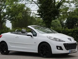 White Used 2014 Peugeot 207 CC Roland Garros Cabriolet | £4,990 (Fair price)
