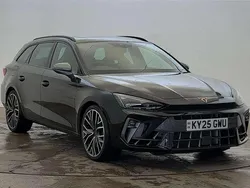 Midnight black Used 2025 Cupra Leon VZ2 Estate | £34,890