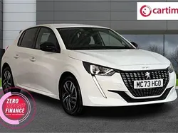 White Used 2023 Peugeot 208 Allure+ Hatchback | £18,300 (Expensive)