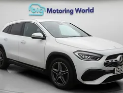 White Used 2022 Mercedes GLA180 AMG line SUV | £26,200 (Fair price)