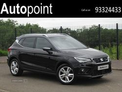 Black Used 2021 Seat Arona FR SUV | £9,990 (Fair price)