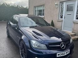 Blue Used 2012 Mercedes C63 AMG Sedan | £17,950 (A bit pricey)