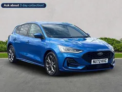 Blue Used 2023 Ford Focus ST-Line Hatchback | £15,999 (Fair price)