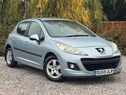 Blue Used 2009 Peugeot 207 Hatchback | £2,195 (Fair price)