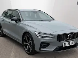 Grey Used 2025 Volvo V60 Plus Estate | £38,000 (Expensive)