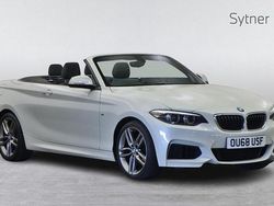 White Used 2018 BMW 218 M Sport Cabriolet | £16,000 (Fair price)