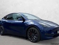 Blue Used 2023 Tesla Model Y Performance SUV | £32,750 (Good price)
