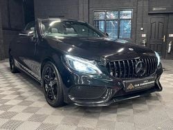 Black Used 2017 Mercedes C250 AMG Line Premium Plus Cabriolet | £15,995 (Fair price)