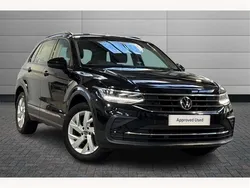 Black Used 2021 VW Tiguan Life SUV | £16,991 (Fair price)