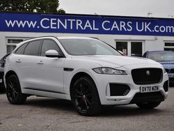 White Used 2020 Jaguar F-Pace Chequered Flag SUV | £19,995 (Fair price)