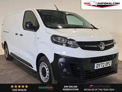 White Used 2022 Vauxhall Vivaro Van | £15,790 (Fair price)
