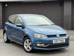 Blue Used 2017 VW Polo Match Hatchback | £5,490