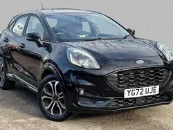 Black Used 2022 Ford Puma ST-Line SUV | £15,660 (Fair price)