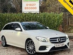 White Used 2017 Mercedes E350 AMG line Estate | £19,399 (Fair price)