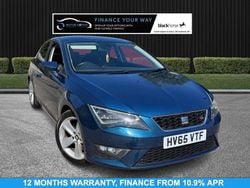 Blue Used 2015 Seat Leon FR Sport Coupe | £5,095 (Good price)