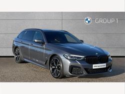 Blue Used 2022 BMW 530 M Sport Estate | £37,995 (Expensive)