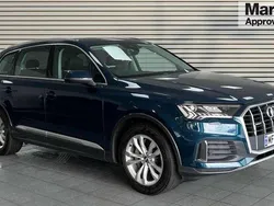 Blue Used 2020 Audi Q7 Sport SUV | £29,270 (Fair price)