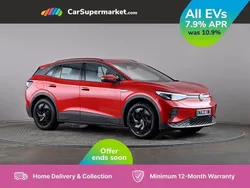 Red Used 2022 VW ID.4 Pure SUV | £16,197 (Fair price)