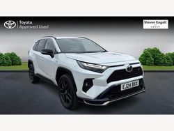 White Used 2024 Toyota RAV4 Hybrid Sport SUV | £34,742 (Expensive)