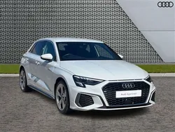 White Used 2024 Audi A3 S-Line Hatchback | £23,995 (Fair price)