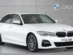 White Used 2022 BMW 320 M Sport Sedan | £26,490 (Fair price)