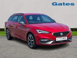 Red Used 2023 Seat Leon FR Sport Estate | £19,000 (Fair price)
