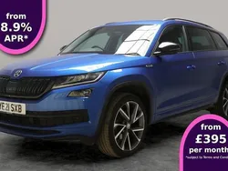 Blue Used 2021 Skoda Kodiaq SportLine SUV | £26,257 (Good price)