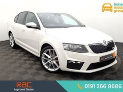 White Used 2013 Skoda Octavia vRS Hatchback | £7,499
