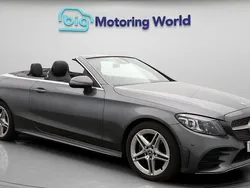 Used 2022 Mercedes C200 AMG line Cabriolet | £23,900 (A bit pricey)