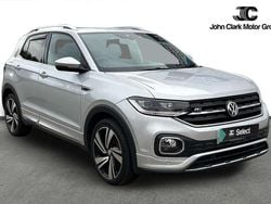 Silver Used 2019 VW T-Cross R-line SUV | £15,750 (Fair price)