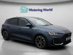 Blue Used 2022 Ford Focus ST-Line Hatchback | £15,400 (A bit pricey)