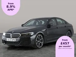 Black Used 2022 BMW 520 M Sport Sedan | £29,164 (Fair price)
