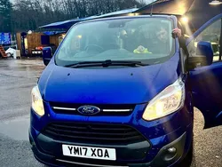 Blue Used 2017 Ford Transit Custom Limited Van | £8,600 (Super price)