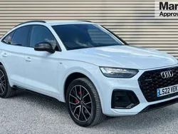 White Used 2022 Audi Q5 Sportback Comfort SUV | £36,400 (A bit pricey)