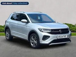 Silver Used 2024 VW T-Cross R-line SUV | £23,983 (Expensive)