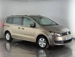 Gold Used 2018 VW Sharan SE MPV | £16,350 (Fair price)