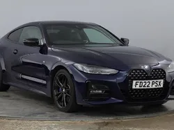Blue Used 2022 BMW 420 M Sport Coupe | £30,990 (Expensive)