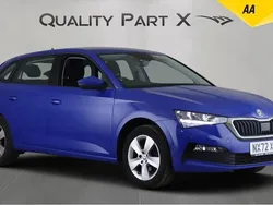 Blue Used 2022 Skoda Scala SE Hatchback | £10,975 (Fair price)