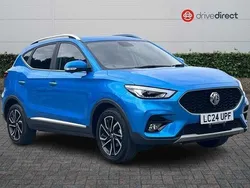 Blue Used 2024 MG ZS Exclusive Sedan | £14,201 (Good price)