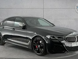 Black Used 2021 BMW M550 Comfort Edition Sedan | £37,940 (Fair price)