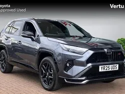 Grey Used 2025 Toyota RAV4 Hybrid Sport SUV | £41,450 (Expensive)