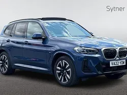 Blue Used 2022 BMW iX3 M Sport SUV | £29,250 (Fair price)