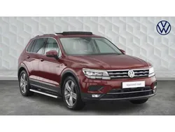 Red Used 2019 VW Tiguan SEL SUV | £18,778 (Fair price)