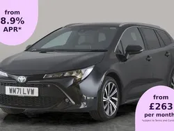 Black Used 2022 Toyota Corolla Design Estate | £18,703 (Fair price)
