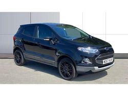 Black Used 2017 Ford Ecosport Titanium S SUV | £4,996 (Super price)