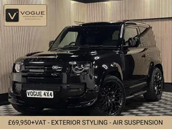 Black New 2025 Land Rover Defender HSE Dynamic SUV | £69,950 (Fair price)