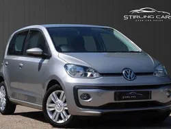 Silver Used 2017 VW up! high up! Hatchback | £6,989 (Good price)