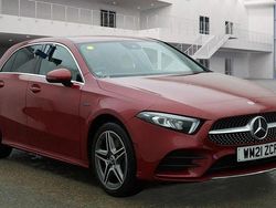 Red Used 2021 Mercedes A250 AMG line Hatchback | £19,499 (Good price)